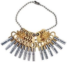 Pocket Watch Keys Set 14 Keys