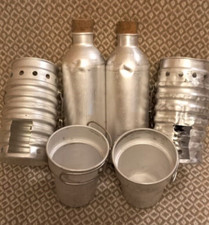 Volcano 2 Stove Swiss Army Ranger Burner Shredder camping 3 Piece Set Aluminium