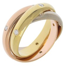 CARTIER 15P diamond Trinity