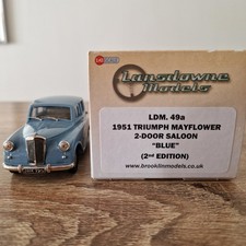 Lansdowne Models LDM49a 1951 Triumph Mayflower Blue 2nd Edition