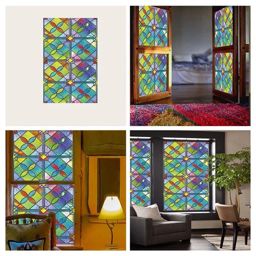 Window film stained - film, glass