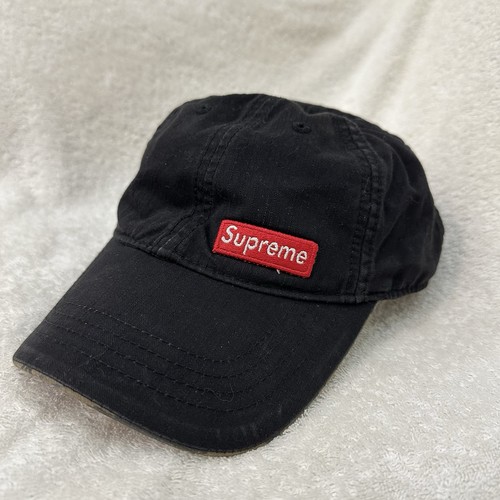 Supreme black panel - 6-panel, hat