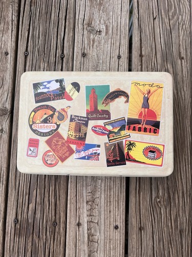 Fun vintage metal luggage - fun,