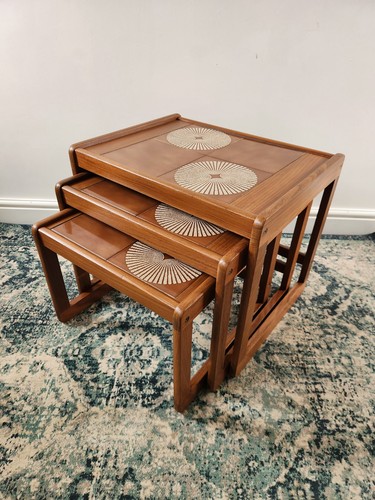 Mid century tile topped - century, nest