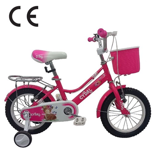 Girls bike pink children - 14",
