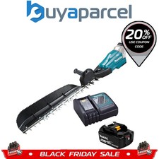 Makita DUH604SRT 60cm 18v Brushless Single Sided Hedge Cutter Trimmer 1 xBattery