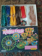 Vintage Spears Games Raffia Craft -1970s 
