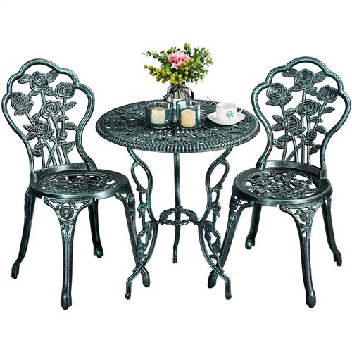 Piece patio bistro table set - 3,