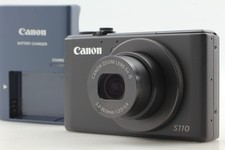 [MINT] Canon PowerShot S110 12.1MP 5x Compact Digital Camera Black From Japan