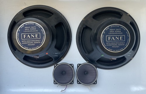 Vintage fane speakers - speakers,