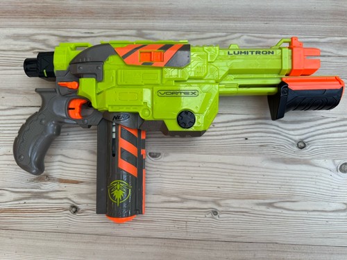 Nerf vortex lumitron disc gun - vortex,