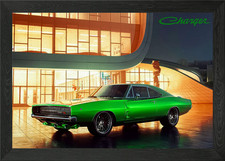 Dodge Charger 1969 Framed Wall
