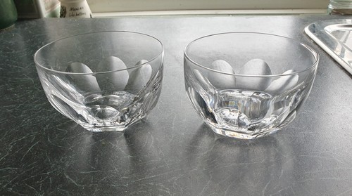 Pair waterford crystal - crystal, 7/8"