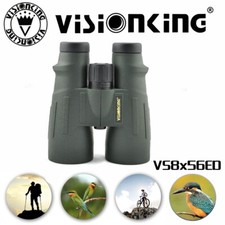Visionking 8x56 HD Waterproof ED Binocular BAK4 Telescope Hunting Bird Watching