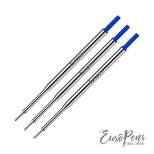 Paper Mate Compatible Ballpoint Pen Refill - Medium - Blue - TRIPLE PACK