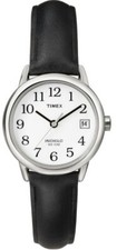 Timex Ladies Easy Reader Indiglo Watch | 25mm | Water Resistant | Black | T2H331