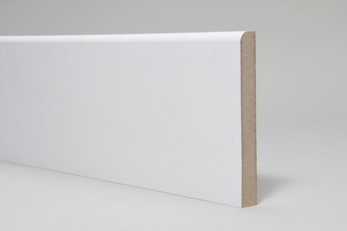 Skirting board white - , primed