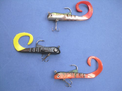 Mini bull dog pike lures - bull,