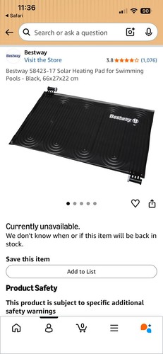 Bestway solar pool - bestway, mat