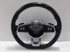 2021 VOLKSWAGEN POLO Mk6 OEM Multifunctional Black Steering Wheel 6205489