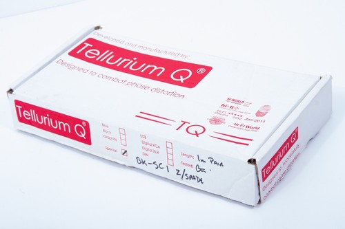 Tellurium speaker cable - q,