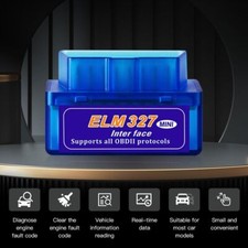V2.1 OBD2 II Bluetooth Mini ELM327 Android IOS Car Code Reader Diagnostic Tool