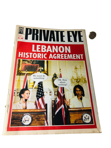 Magazine private eye mag - magazine,