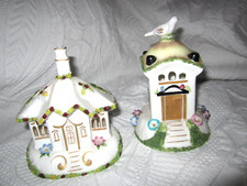 2 x Vintage Coalport Cottage -