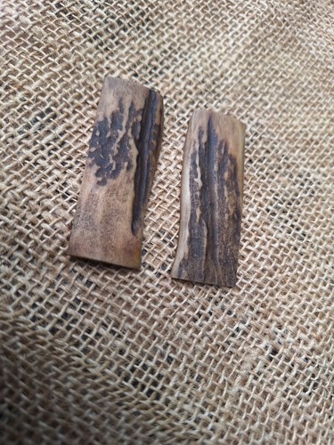 Stag horn grips for german - ,