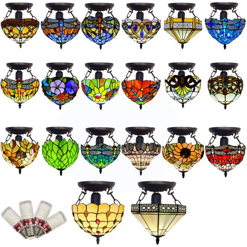 Inch tiffany ceiling lamps - ceiling,