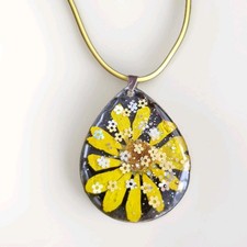 Handmade Necklace real yellow