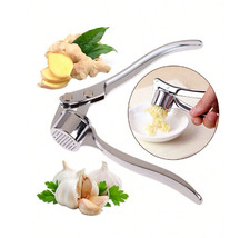 STAINLESS STEEL GARLIC CRUSHER