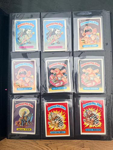 Topps garbage pail - topps, kids
