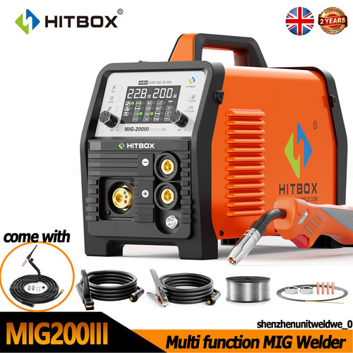 Hitbox 200a 6in1 mig welder - mig,
