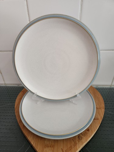 Denby dessert plates blue - denby,