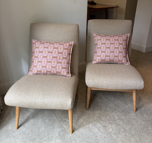 Pair newly reupholstered - pair,