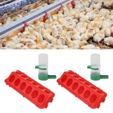 2 Sets Of Chicken Trough