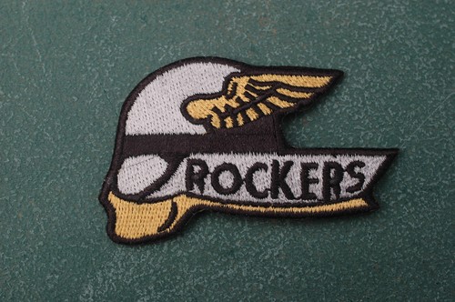 Rockers iron sew on patch - -, iron/sew