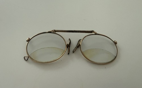 Vintage pince nez bifocal - vintage,