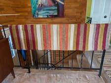 Navajo double saddle blanket