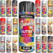 ✨ Glitter Spray Paint Red