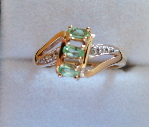 Paraiba tourmaline ring 9ct - paraiba,