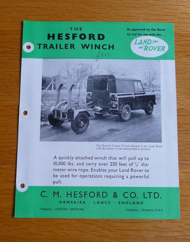 Land rover hesford - land,