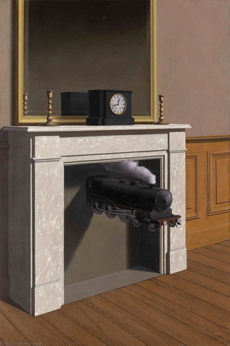 Rene magritte time - rene, transfixed