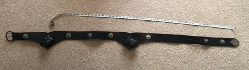 Medieval leather weapons belt - medieval,