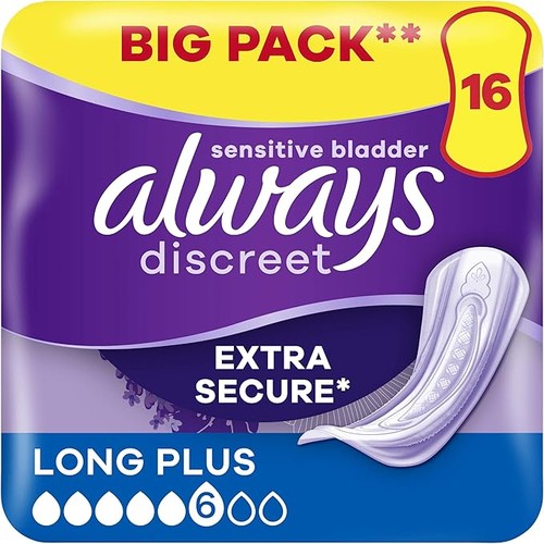 Incontinence pads long plus - pads,