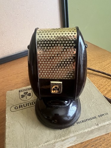 Grundig 1950 microphone - grundig, 1950’s