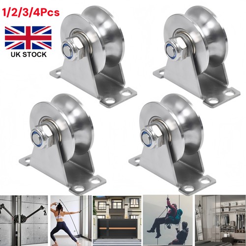 Groove wheel pulley stainless - groove,