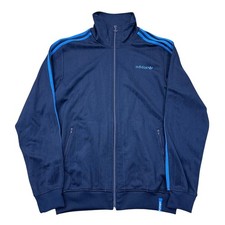 Adidas Originals Track Jacket 90s Retro Sports Festival Blue Mens Large