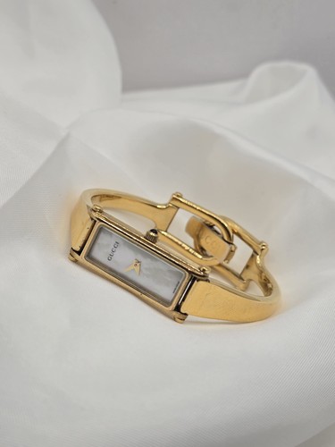 Vintage gucci 1500l gold dial - vintage,